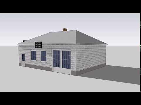 Modélisation   Garage Rouleau